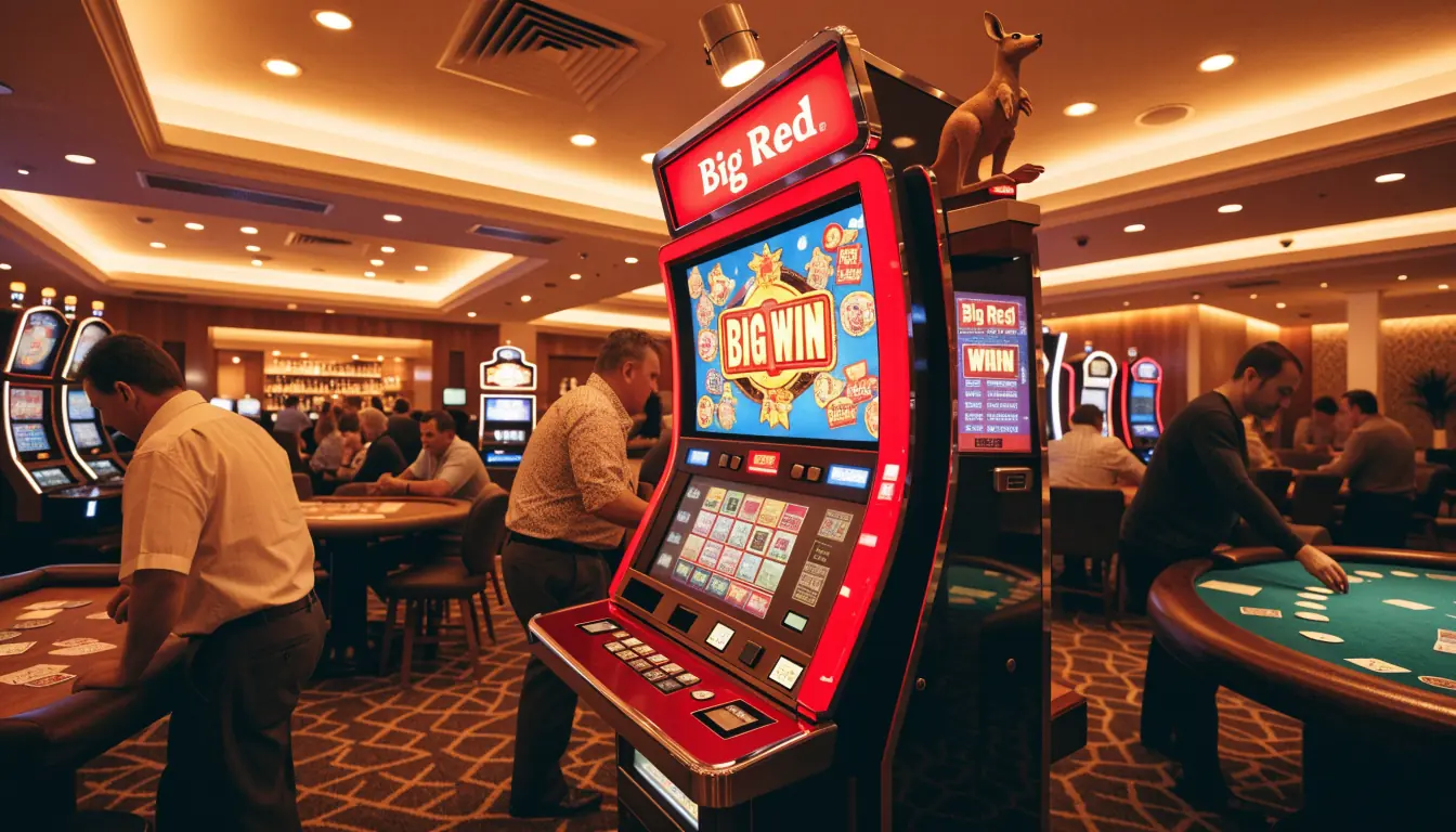 Big Red Pokies Online in Australia: Free Play vs Real Money
