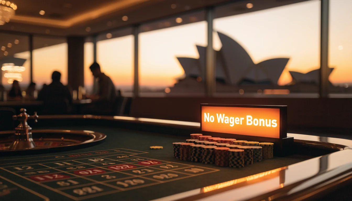 No Wager Casino Bonuses in Australia 2026
